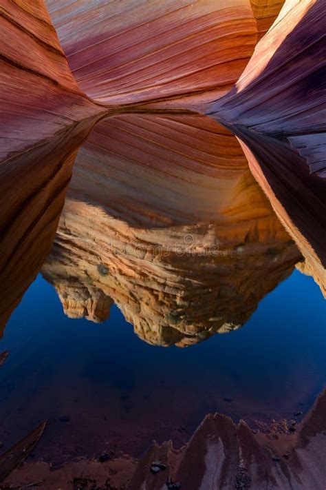 Coyote Buttes In The Vermilion Cliffs Arizona Stock Photo Image Of