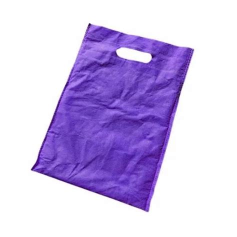 Purple D Cut Non Woven Bags At Rs 2 Piece Karnal Id 2850399469230