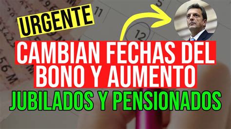 Anses Fechas De Pago Del Bono Y Aumento Para Los Jubilados Y Pnc En