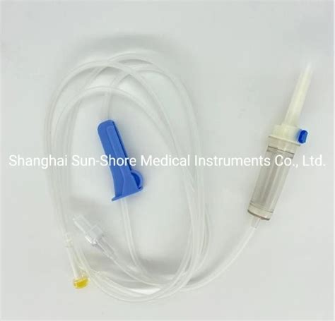 Luer Slip Iv Infusion Set With Syringe Needle Luer Lock Slip Y Site