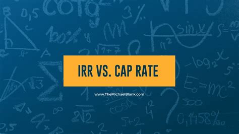 IRR Vs Cap Rate