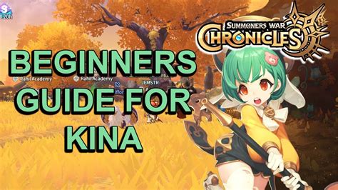 KINA GUIDE HOW TO BUILD HER Summoners War Chronicles Global YouTube