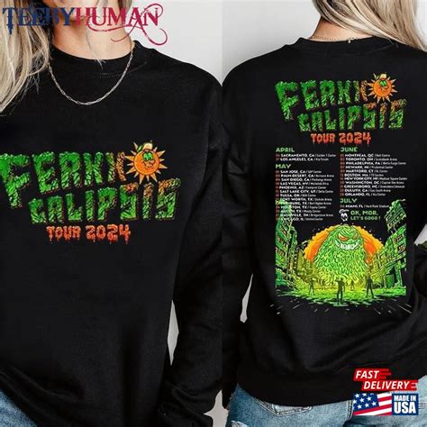 Feid Ferxxo Calipsis T Shirt Tour Shirt Ferxxocalipsis World