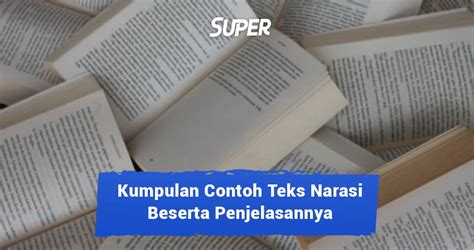 Contoh Teks Narasi Beserta Penjelasan Jenis Strukturnya Paperplane