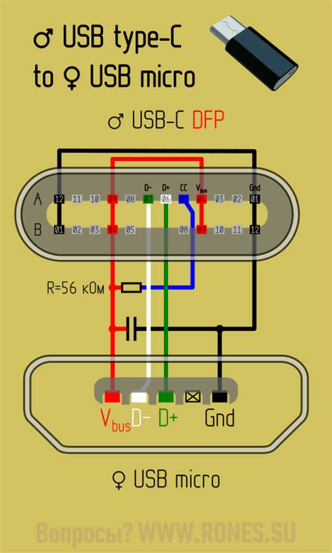 Usb C Otg Wiring Diagram Problems Trying To Wire A Usb C Cable Usb Type C Otg Wiring Diagram の最高