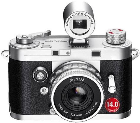 Minox DCC 14.0 - миниатюрный цифровой фотоаппарат в ретро-стиле ...