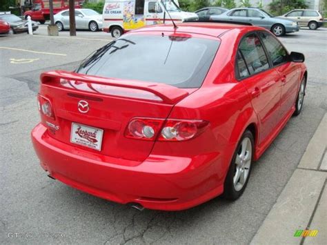 2005 Volcanic Red Mazda Mazda6 I Sport Hatchback 10789559 Photo 4