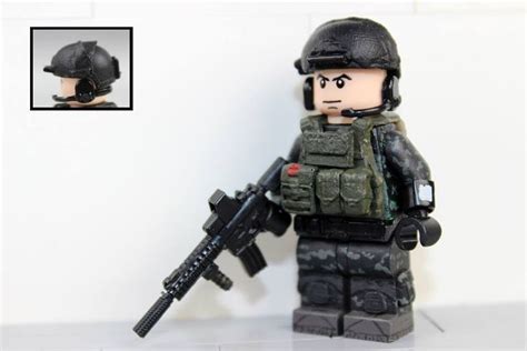 Black Multicam Lego Army Lego Military Custom Lego