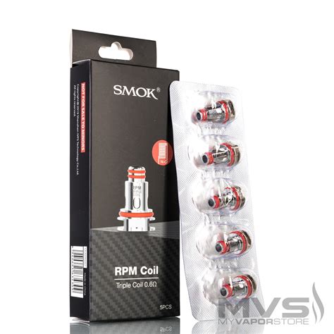 SMOK RPM Replacement Coils Pack Of 5