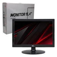 Monitor VXPro 15 4 LED HD HDMI VGA VESA Preto VX154Z PRO KaBuM