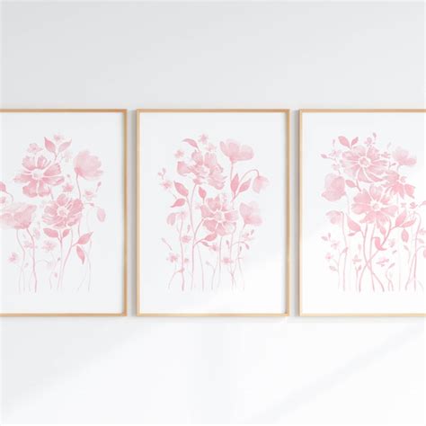 Floral Prints Wall Art Etsy