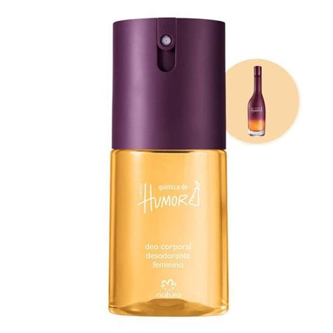 Desodorante Corporal Natura Qu Mica De Humor Feminino Ml