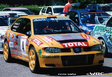 Triner Emil Hůlka Miloš Seat Cordoba WRC Evo2 Seat Rallye Český