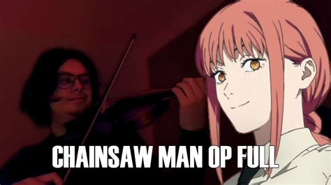 KICK BACK Chainsaw Man OP Full Ver VIOLIN COVER YouTube