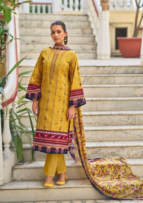 Shraddha Bin Saeed Lawn Collection Vol Pakistani Formal Suits In