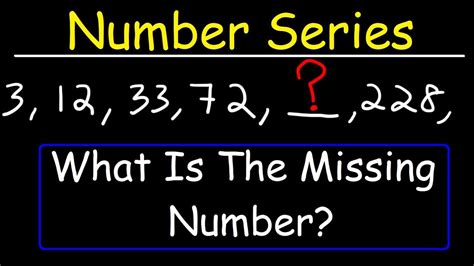 Number Series Reasoning Tricks And Shortcuts More Problems Youtube