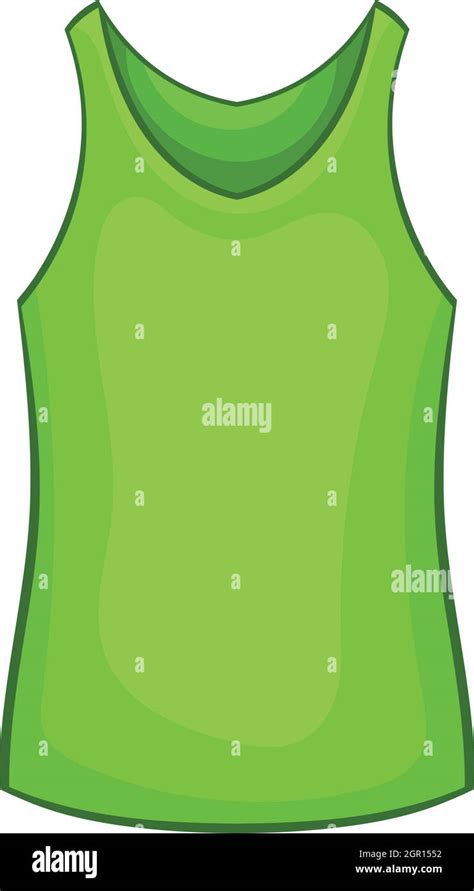 green mens  shirt icon cartoon style stock vector image art alamy