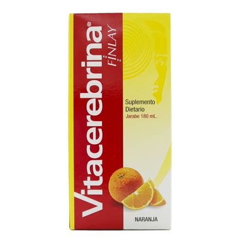 VITACEREBRINA FINLAY JARABE NARANJA FCO X 180 ML Droguerias Patria