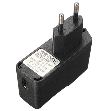 Купить новый универсальный ЕС Plug Ac 100 240v для Dc 5v 2a 2000ma Usb