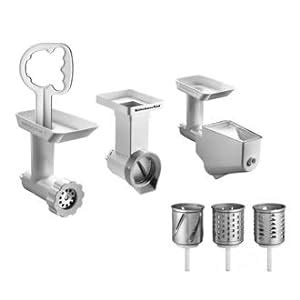 Kit 3 Accessoires FPPC Accessoires Pour Kitchenaid Kit Passoire