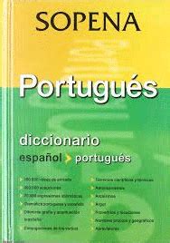 Diccionario Espa Ol Portugu S Portugues Espa Ol Sopena Ram N