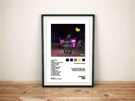 Kankan / Rr / Album Cover Poster Poster Print Wall Art Custom - Etsy ...