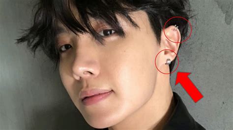 Bts J Hope Now Has Piercings Youtube