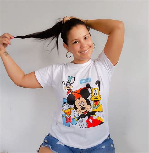 Camiseta mickey mouse Tallas únicas Moda de camiseta Camisetas