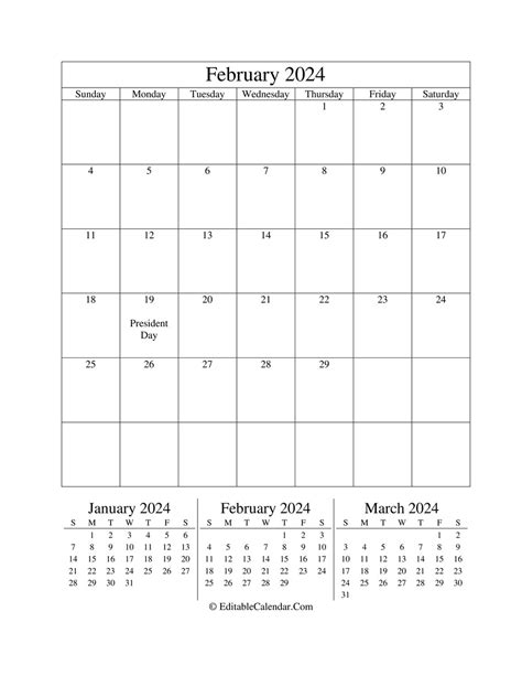 February Printable Calendar Wordpress Tarek Ivy