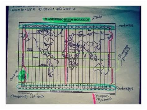 Planisferio Husos Horarios Imagui