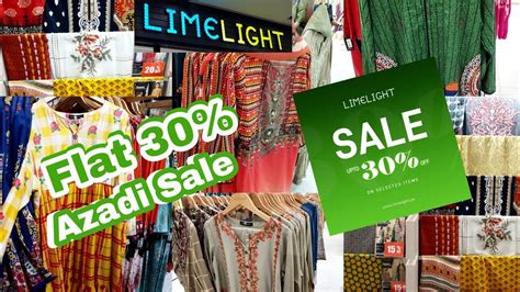 Limelight Azadi Sale Flat Off Limelight Sale Today