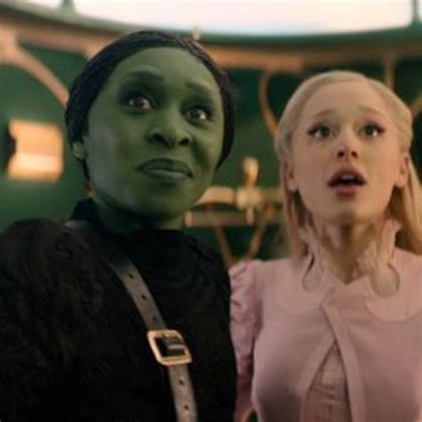 Ariana Grande And Cynthia Erivo Defy Gravity In First Official Wicked