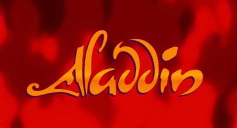 Aladdin (1992) — Art of the Title