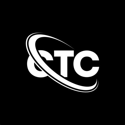 CTC logo. CTC letter. CTC letter logo design. Initials CTC logo linked with circle and uppercase ...