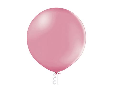 Balon lateksowy pastelowy dzika róża olbrzym 60 cm 1 szt BALONY