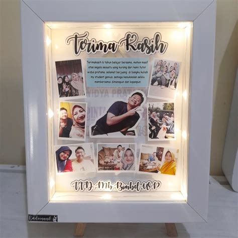 Jual Scrapframe 3D 8r 20x25 Foto Pop Up 3D Kado Wisuda Kado