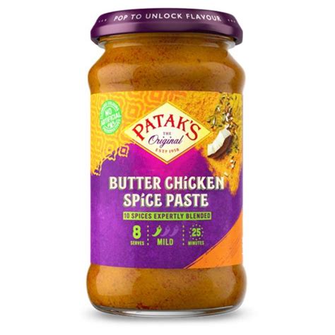 Pataks Butter Chicken Spice Paste Ocado