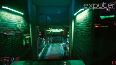 Cyberpunk 2077 Afterlife Bar Location Importance EXputer