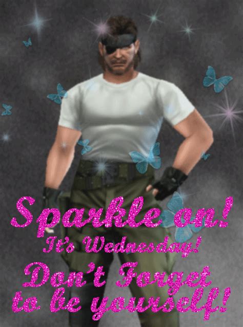 Sparkle On! Big Boss! | Sparkle On! It's Wednesday! Don't Forget To Be Yourself! | Know Your Meme