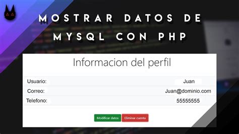 Como Mostrar Información De Una Base De Datos Con Mysql Y Php ¡en Tabla Y Ventana Modal 5