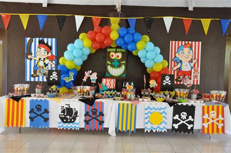 Fiesta De Piratas Para Celebrar El Cumpleaños De Jack