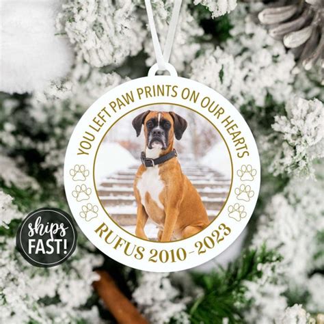 Pet Memorial Ornament - Etsy