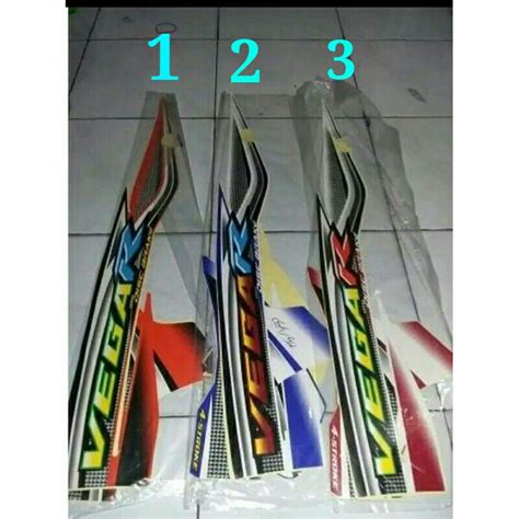 Jual Striping Lis Bodi Sticker Motor Yamaha Vega R Lama Tahun 2004 2005