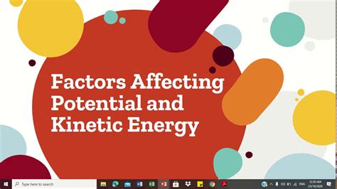 Kinetic And Potential Energy Youtube