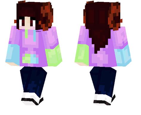 Girl with Horns | Minecraft PE Skins