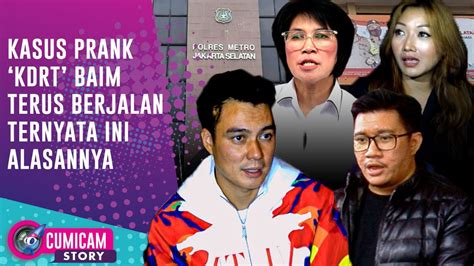 Baim Wong Klaim Kasus Prank KDRT Sudah Selesai Polisi Dan 2 Pelapor