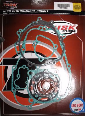 Tusk Complete Gasket Kit Top And Bottom Fits Kawasaki Kx