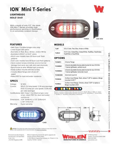 Whelen Lighting Catalog Shelly Lighting