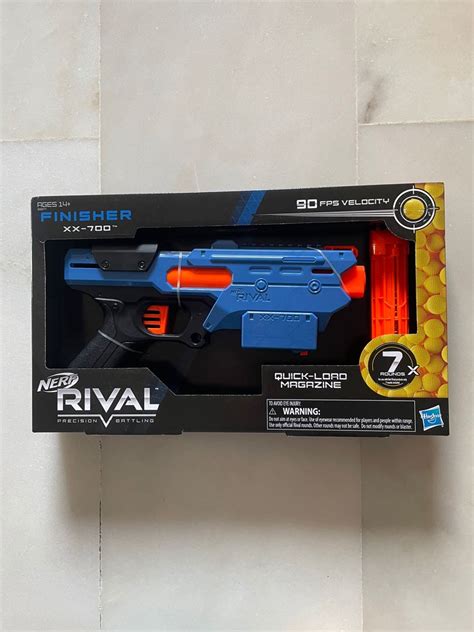 Nerf Rival Finisher Xx Blaster Quick Load Bnib Hobbies Toys