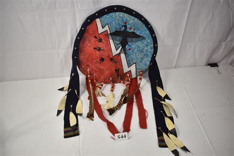 Lot - Native American War or Dance Shield